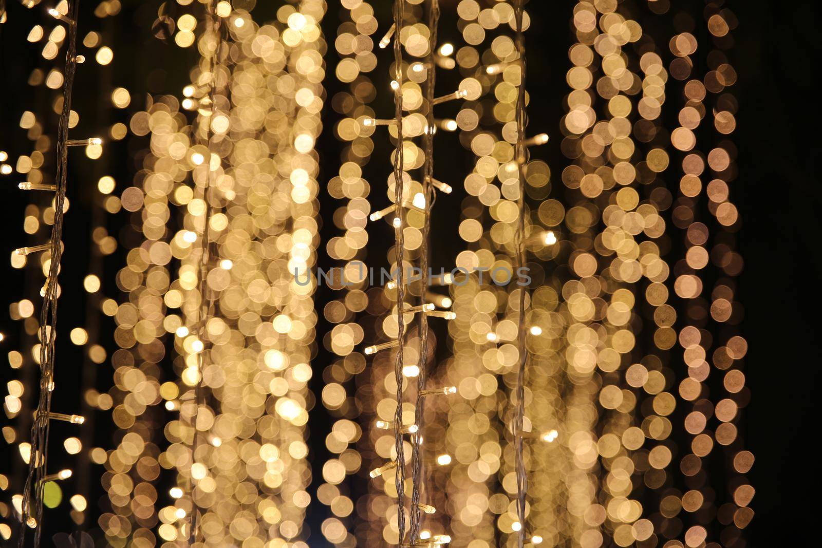 Abstract bokeh light background.