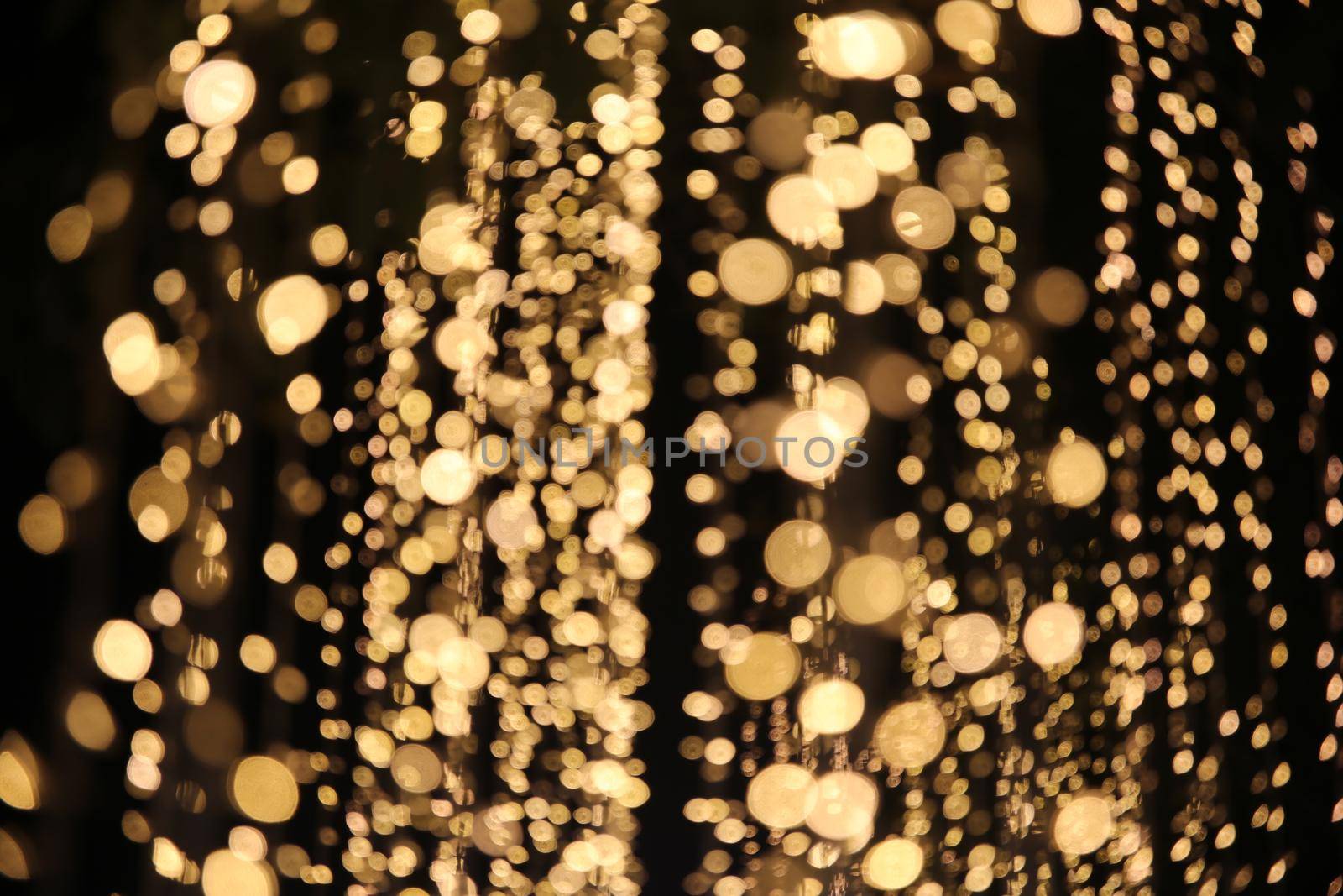 Abstract bokeh light background. by chuanchai