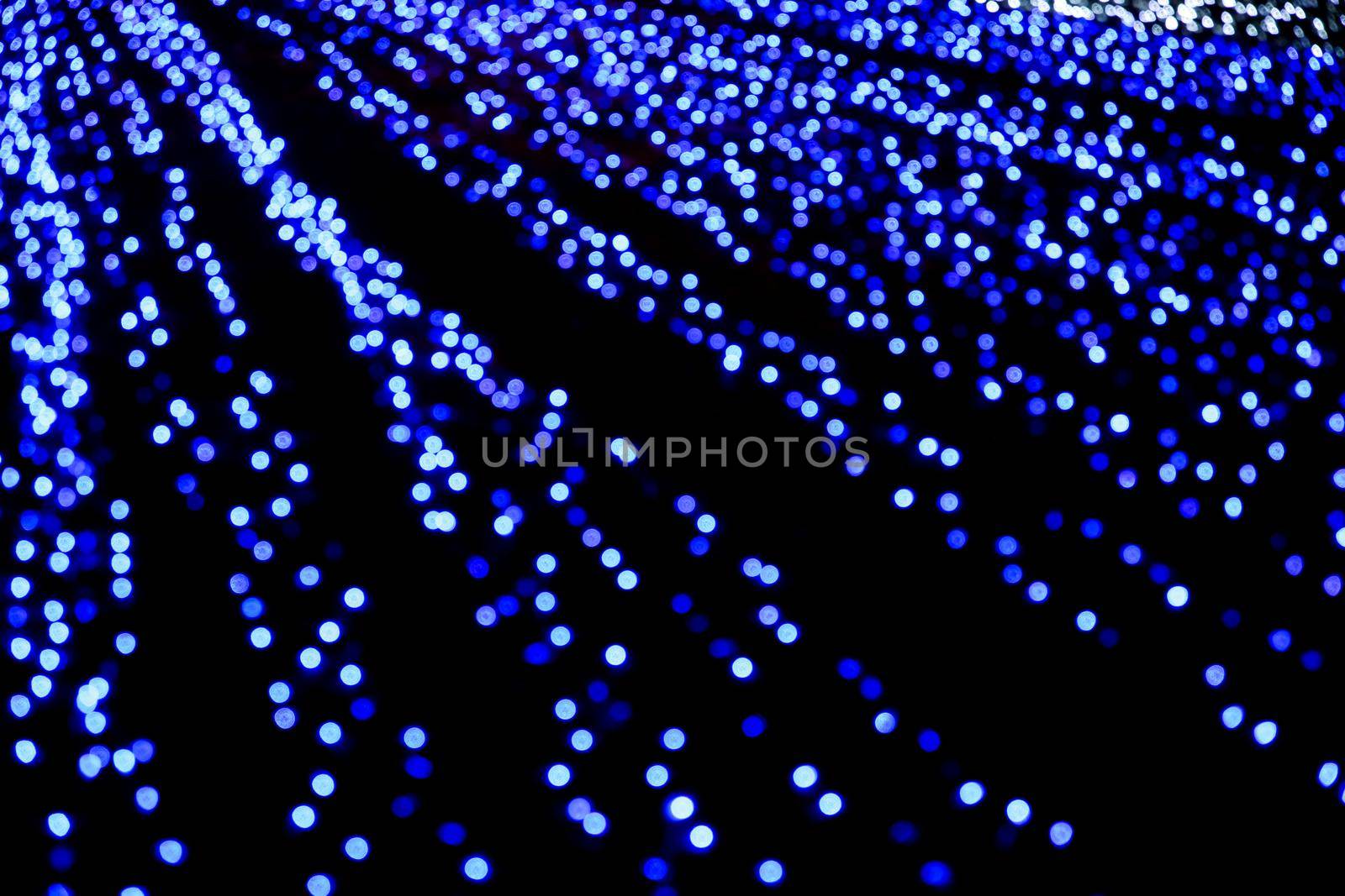 Abstract bokeh light background. by chuanchai