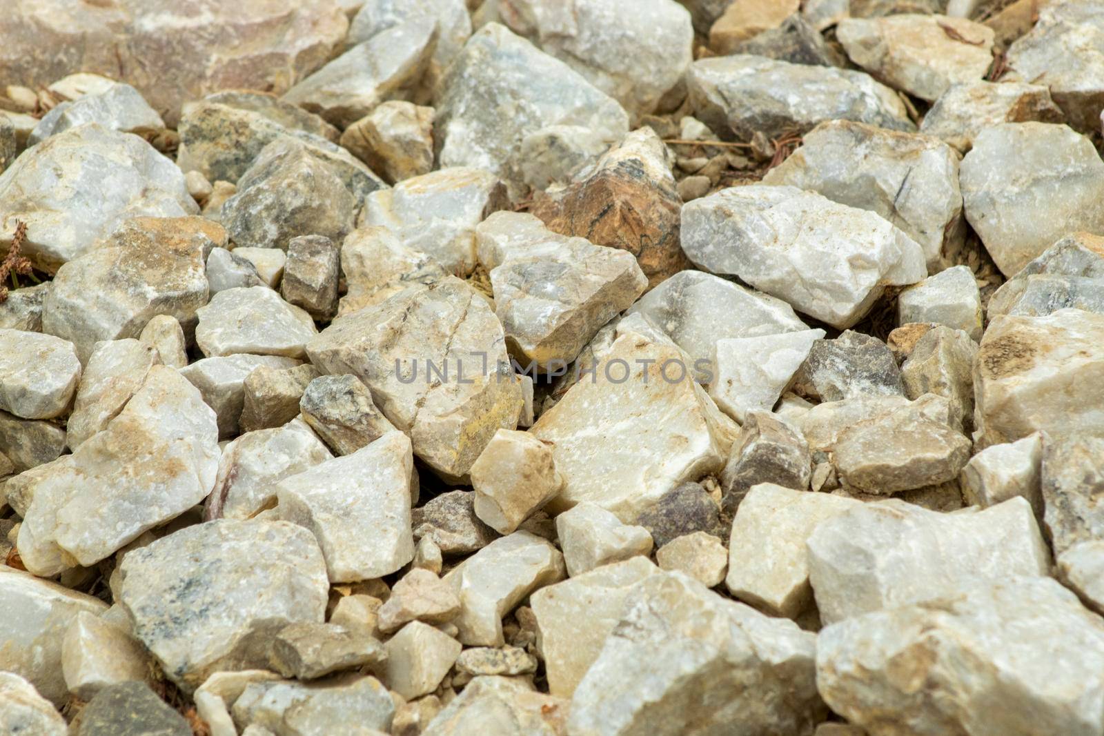 Big and small rocks background