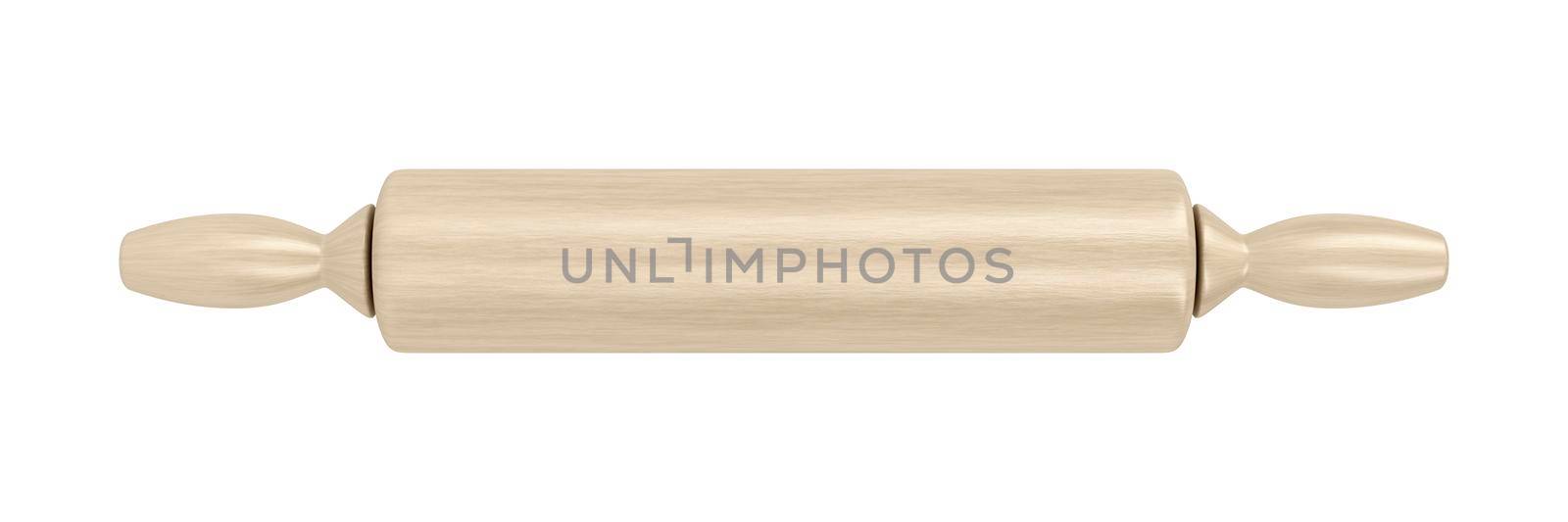 Wooden rolling pin by magraphics