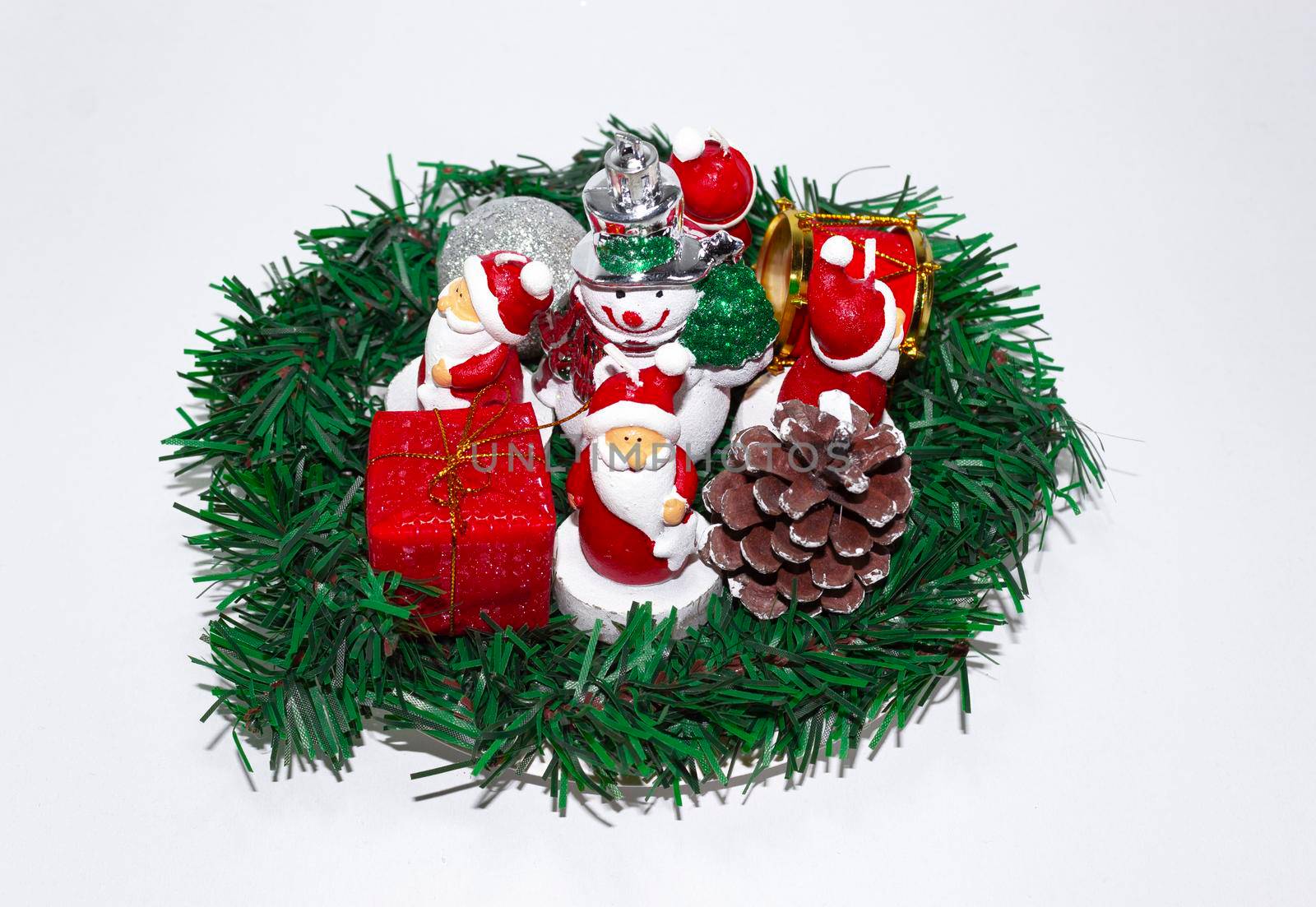 Handmade interior decorations for christmas