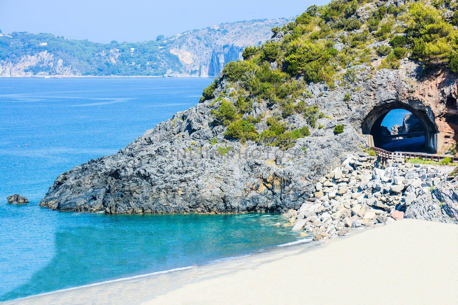 bay of cyclops at Palinuro in Italy