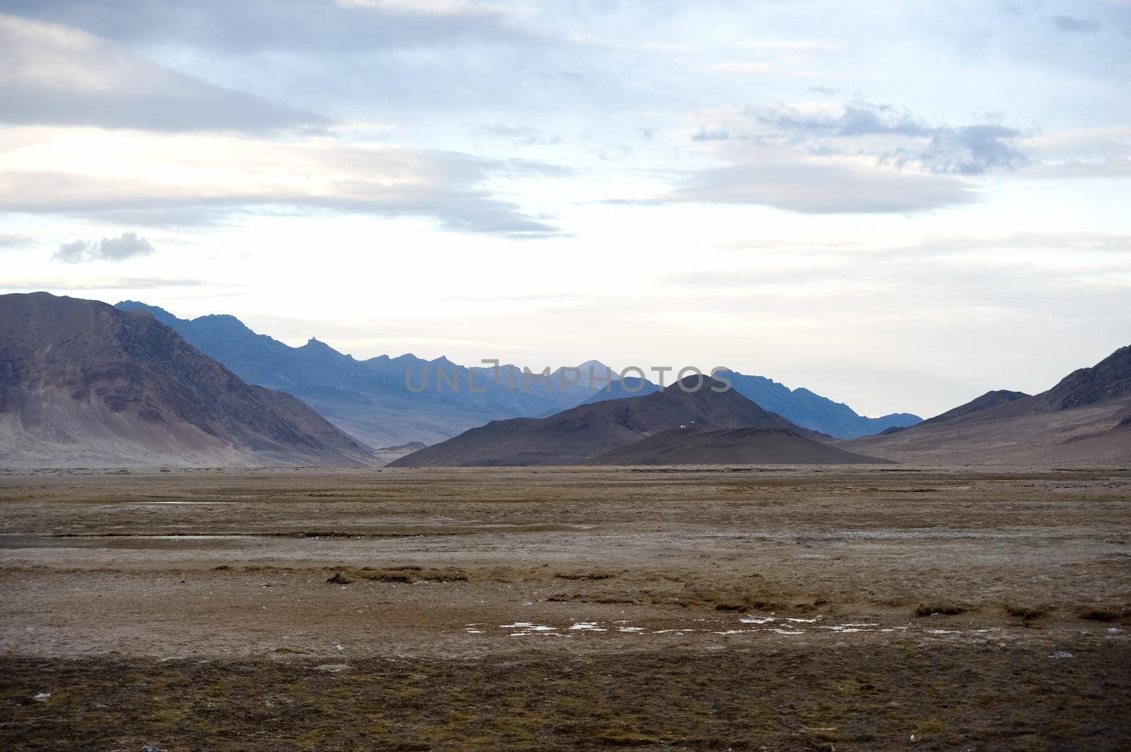 Mountains of Himalayas, young beautiful high mountains of Tibet. by DePo