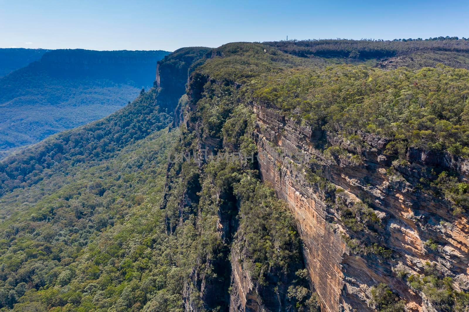 The Kedumba Pass in The Blue Mountains in Australia by WittkePhotos