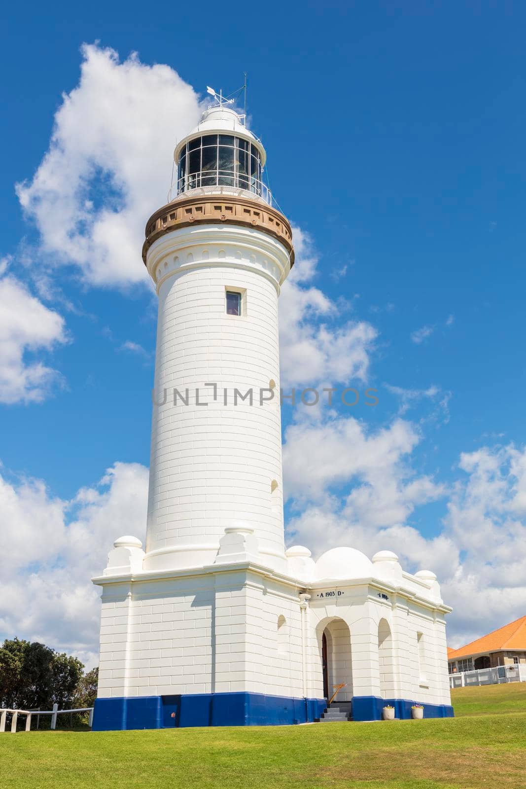 The Lighthouse at Norah Head on the central coast in regional New South Wales in Australia
