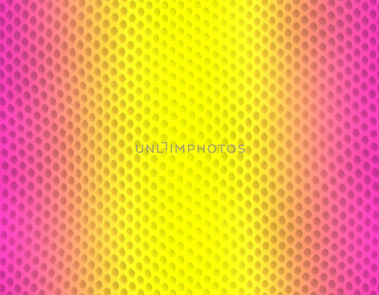 Magenta and yellow gradient snake skin seamless pattern, bubble scale