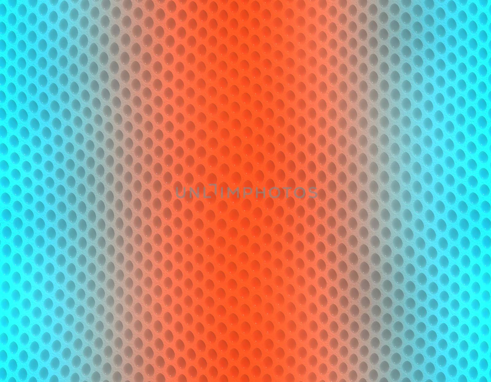 Orange and blue gradient snake skin pattern, bubble scale by Bezdnatm