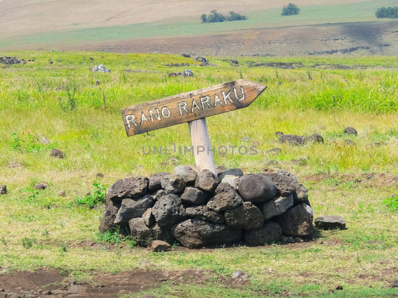 Road signs on Easter Island. by DePo