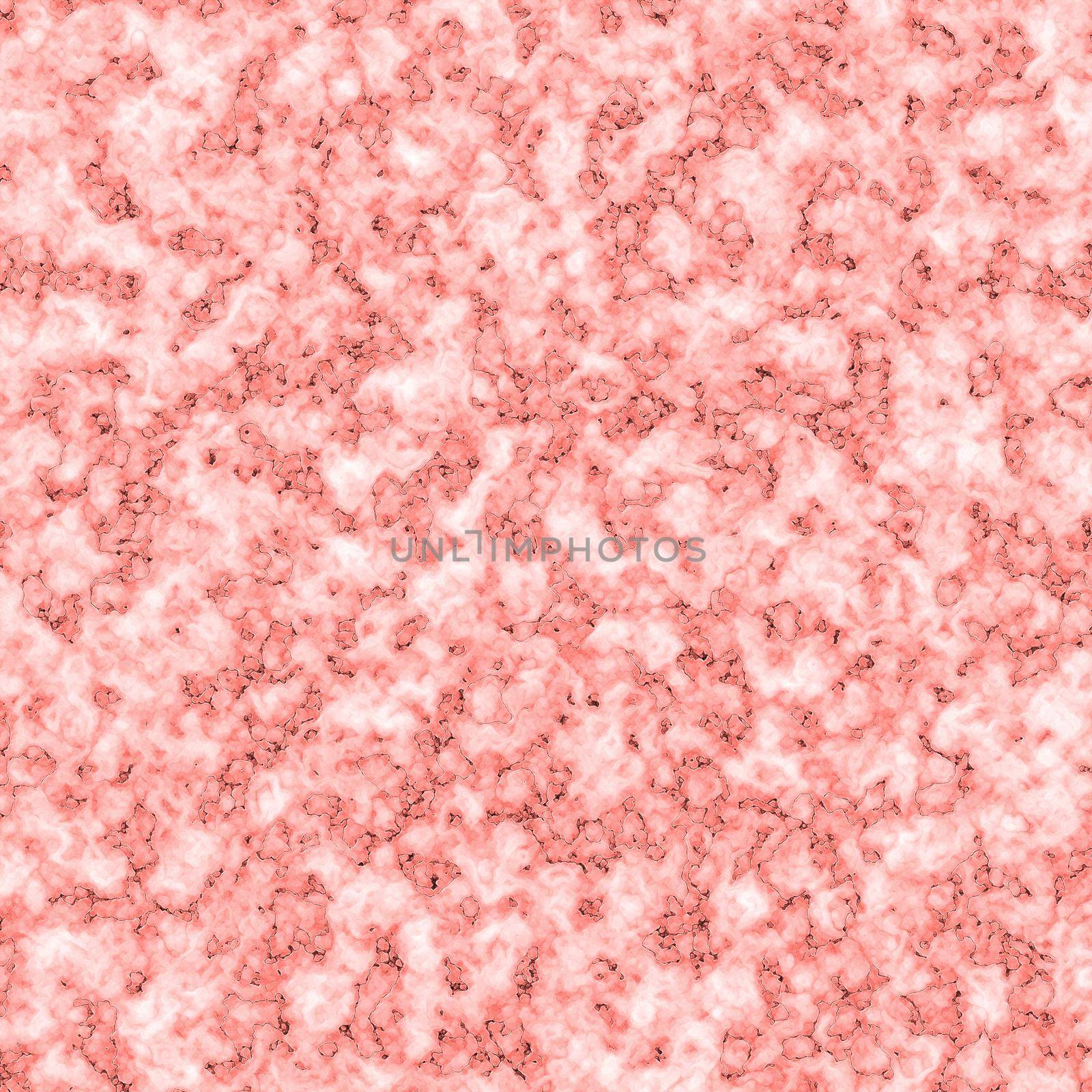 Coral color and white marble texture, mixed pattern