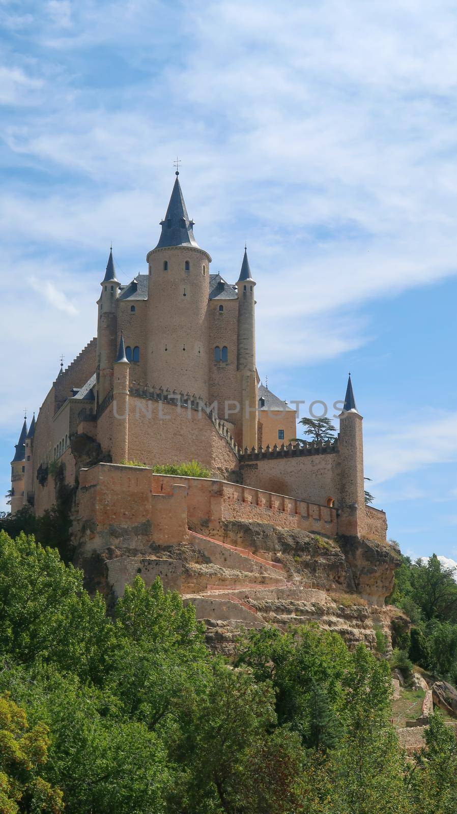 The famous Alcazar of Segovia, Castilla y Leon, Spain by codrinn