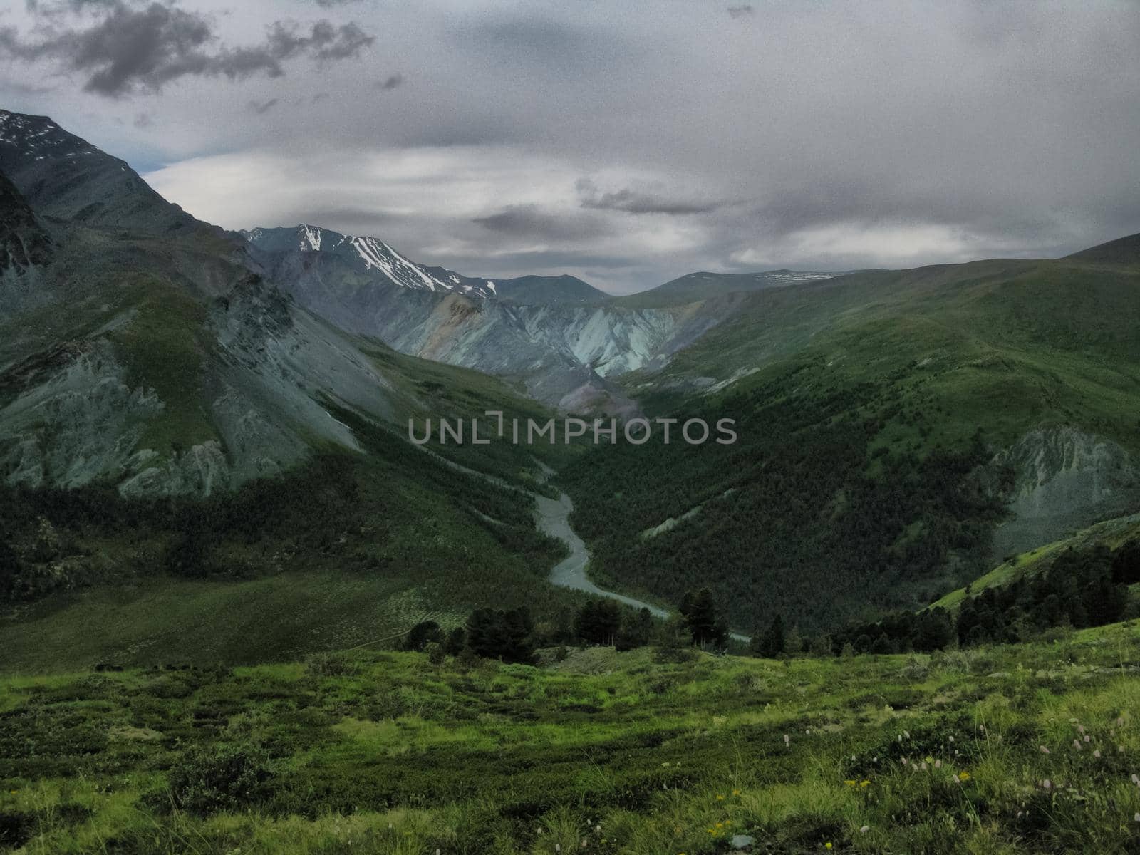 Nature is altai. Mountain landscape, forests and reservoirs of altai. by DePo
