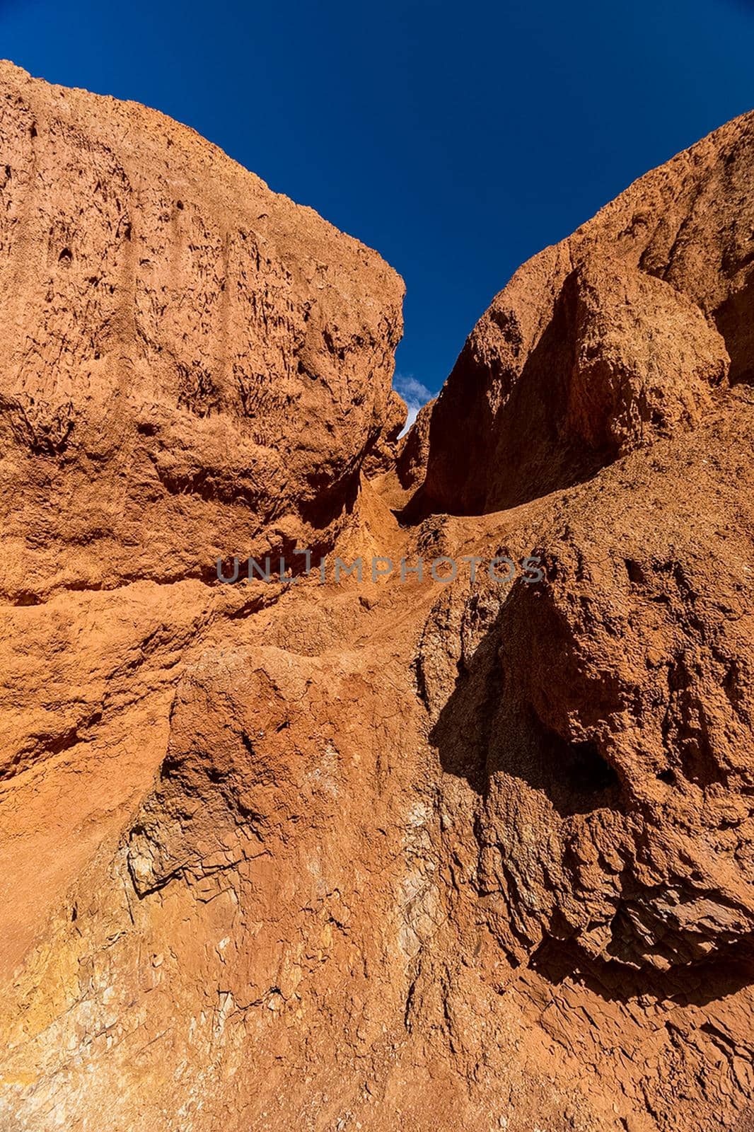 The altai mountains. The landscape of nature on the Altai mountains and in the gorges between the mountains.