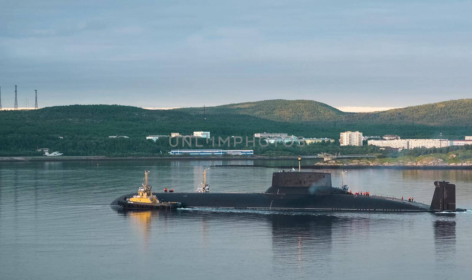Russian nuclear submarine by DePo