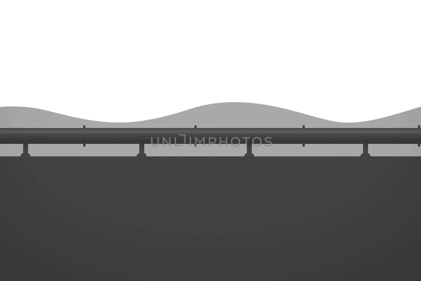 Illustration of the scheme of the ground gas and oil pipeline. Gas pipeline.