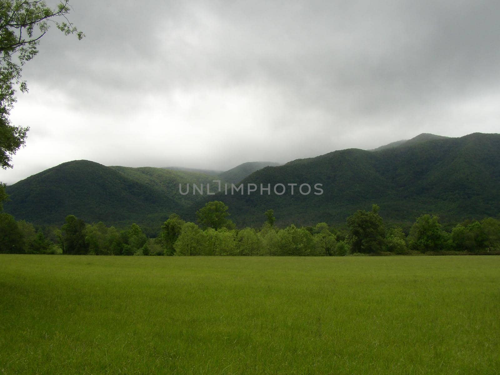 Cades Cove in the Great Smoky Mountains National Park in Tennessee