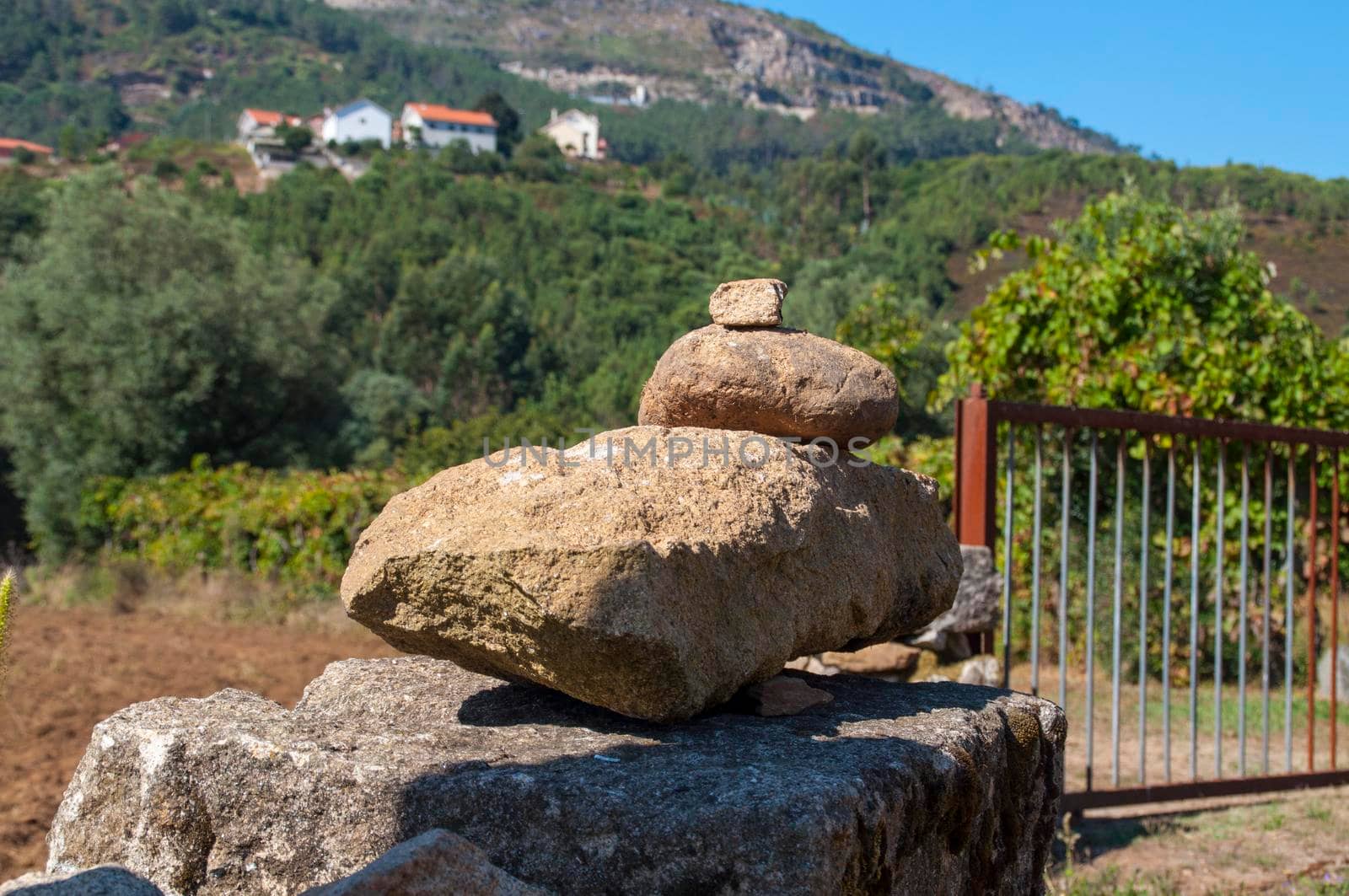 Part of the Way of St. James to Santiago de Compostela in Portugal.