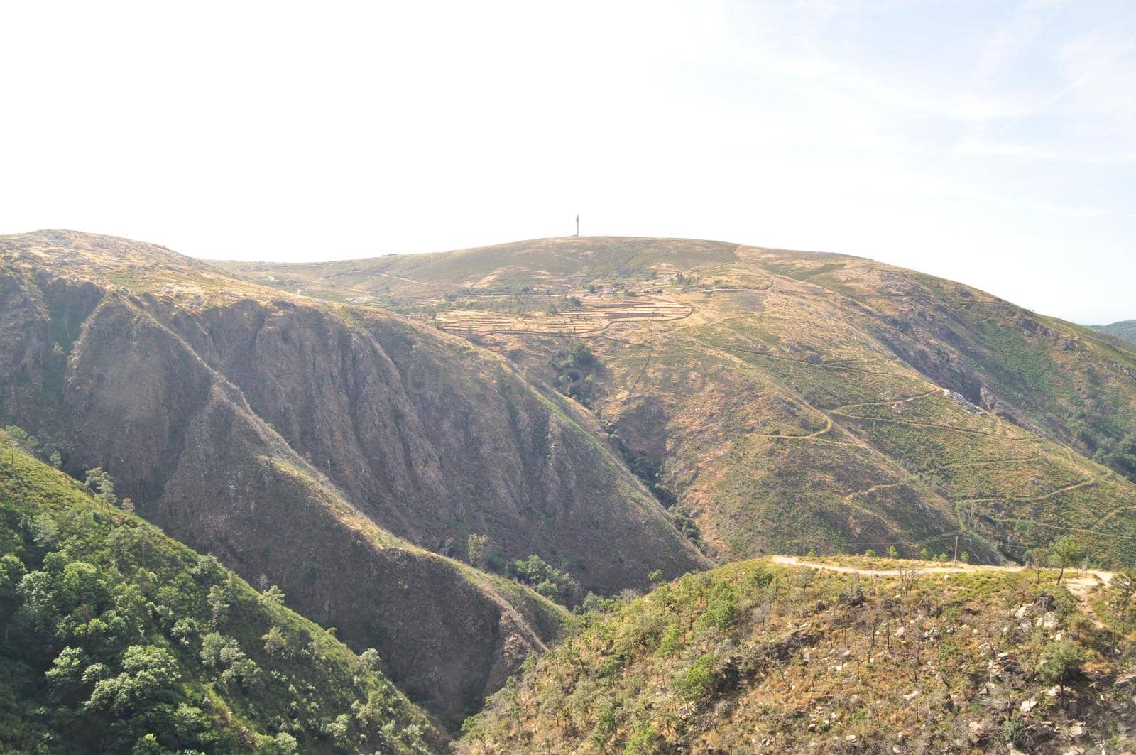 The mountains near Arouca, Portugal.