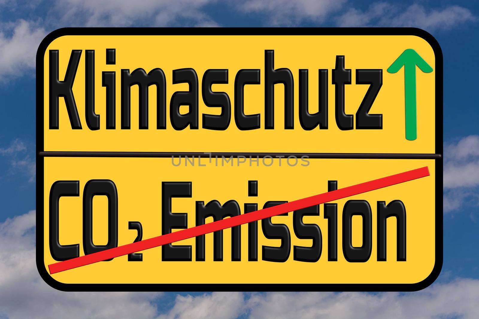 Klimate protection and CO2 emissions.  by JFsPic