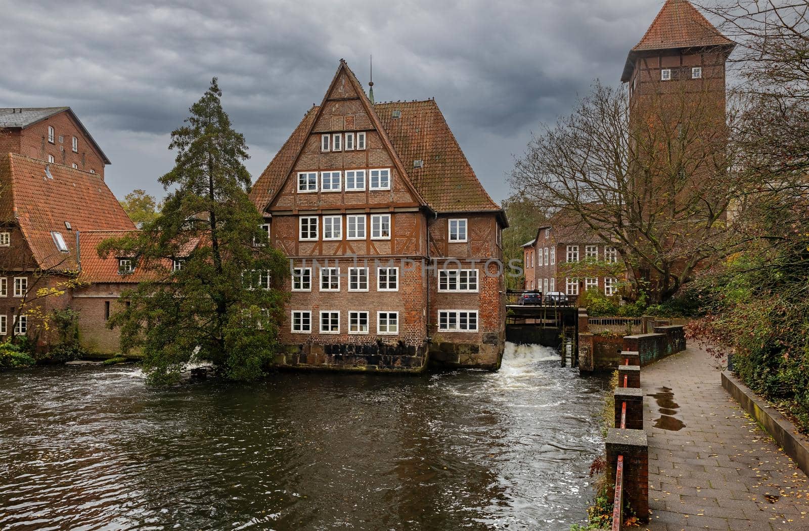 Old Lueneburg Mill in Lueneburg Lower Saxony Germany