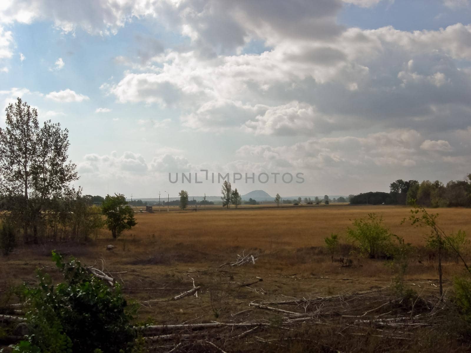 The Beloretsky tract. Nature is in the way of the Beloretsky tract. Roads and landscape.