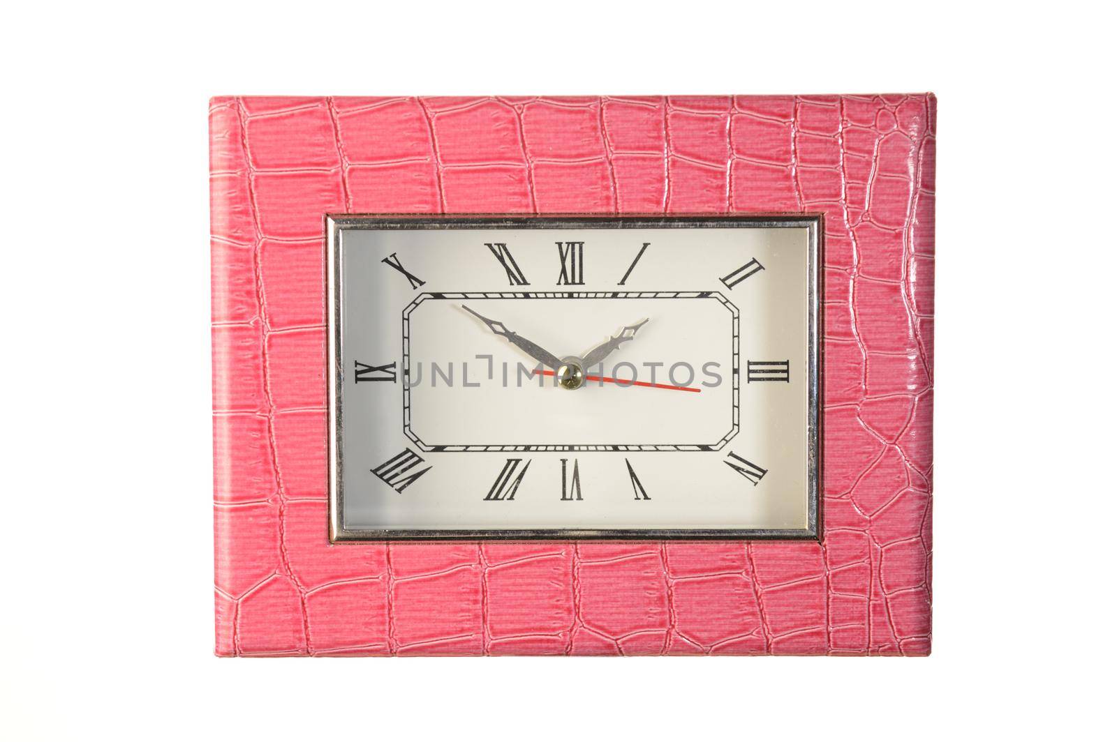 Pink Alligator Clock by AlphaBaby