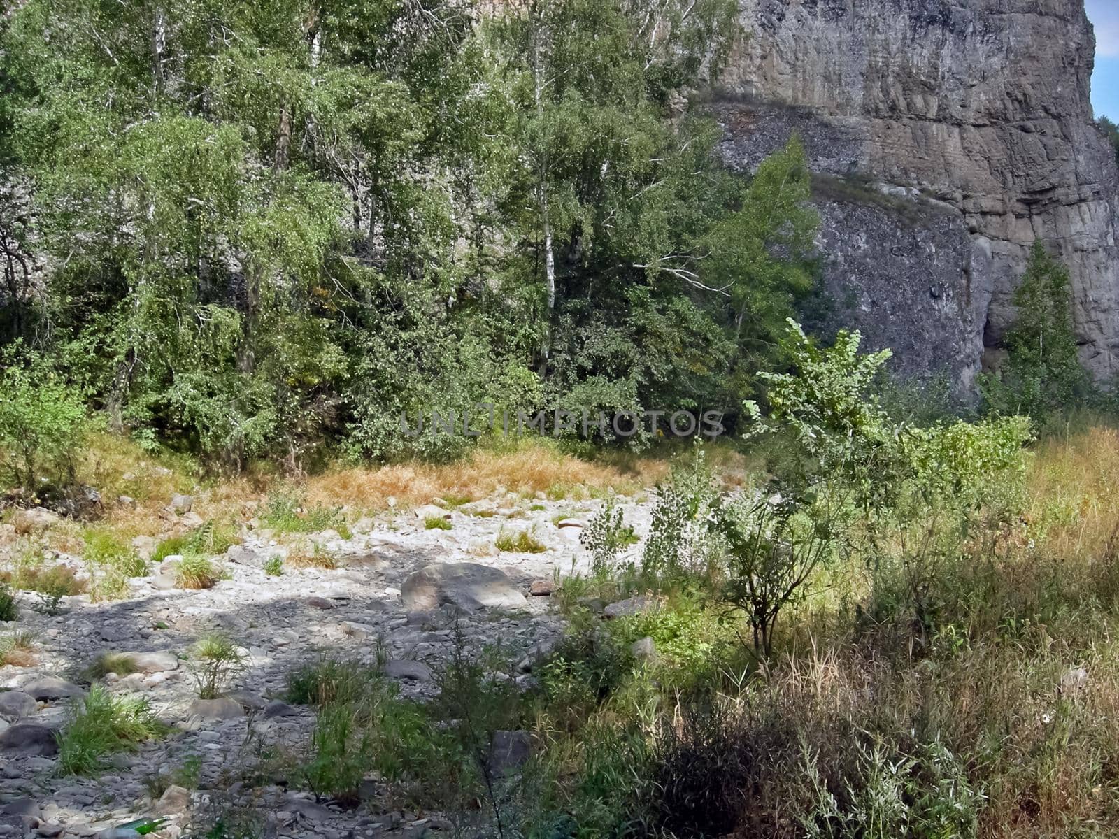 The Beloretsky tract. Nature is in the way of the Beloretsky tract. Roads and landscape.