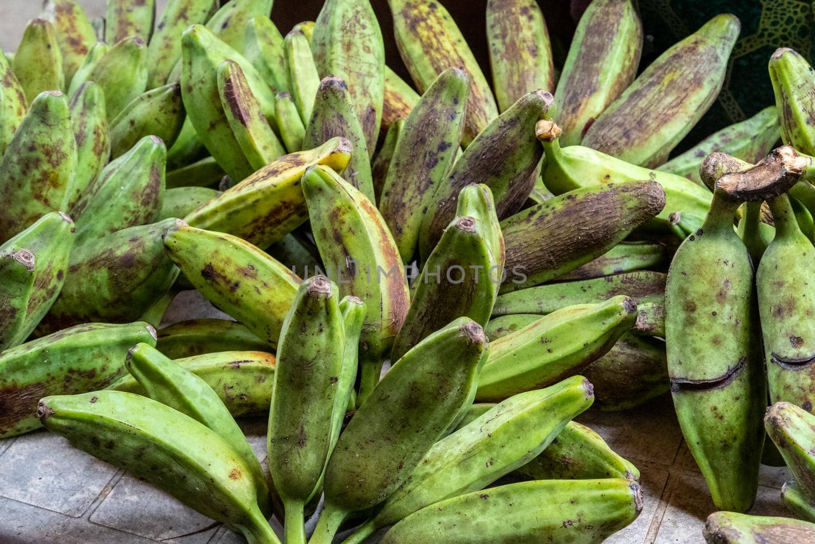 Fruit and vegetables at a market in victoria, seychelles by reinerc