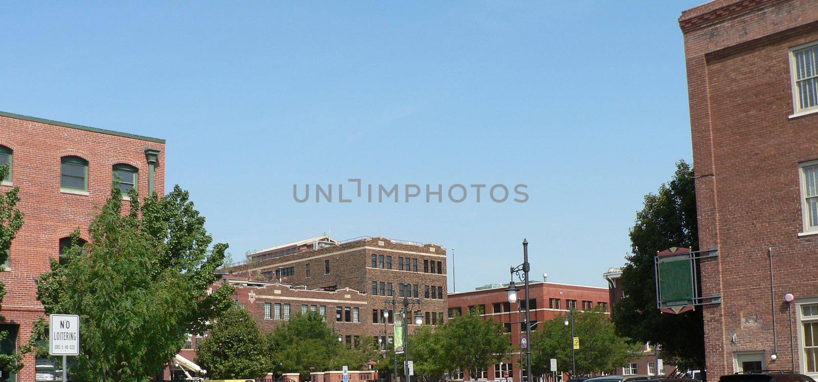 A view of a street in Wichita, Kansas