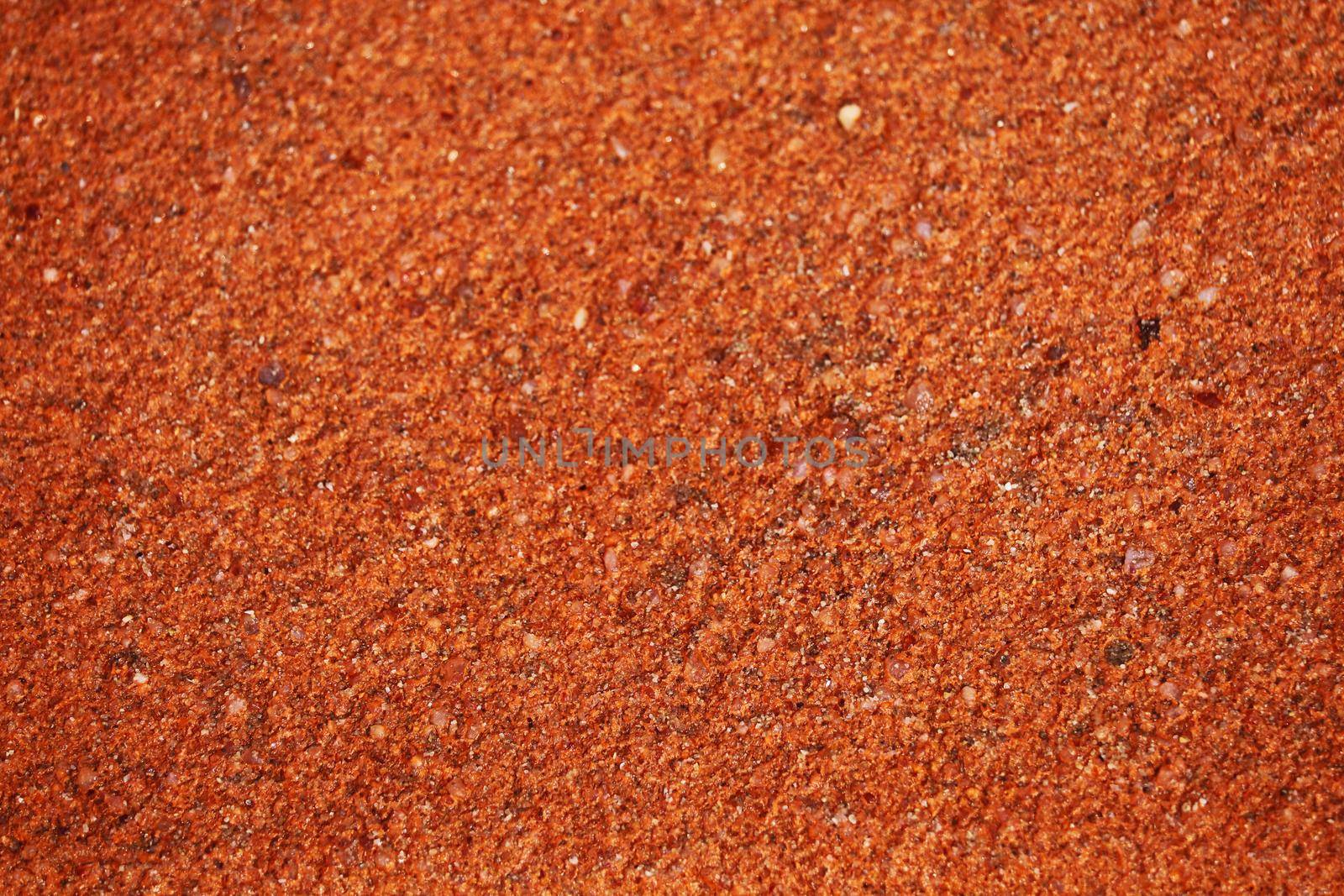 red orange and light copper color of ancient laterite wall, used for building temples and food for olden days because it is durable