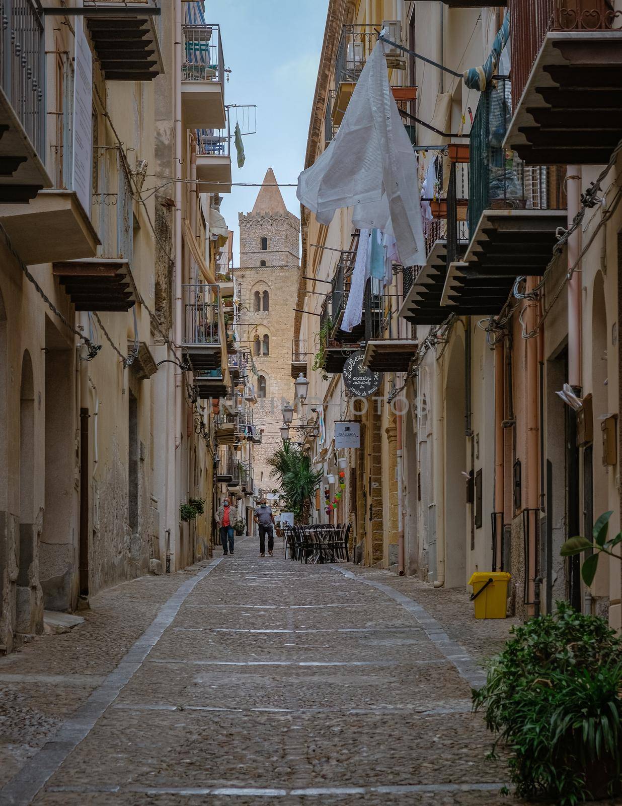 Cefalu, medieval village of Sicily island, Province of Palermo, Italy by fokkebok