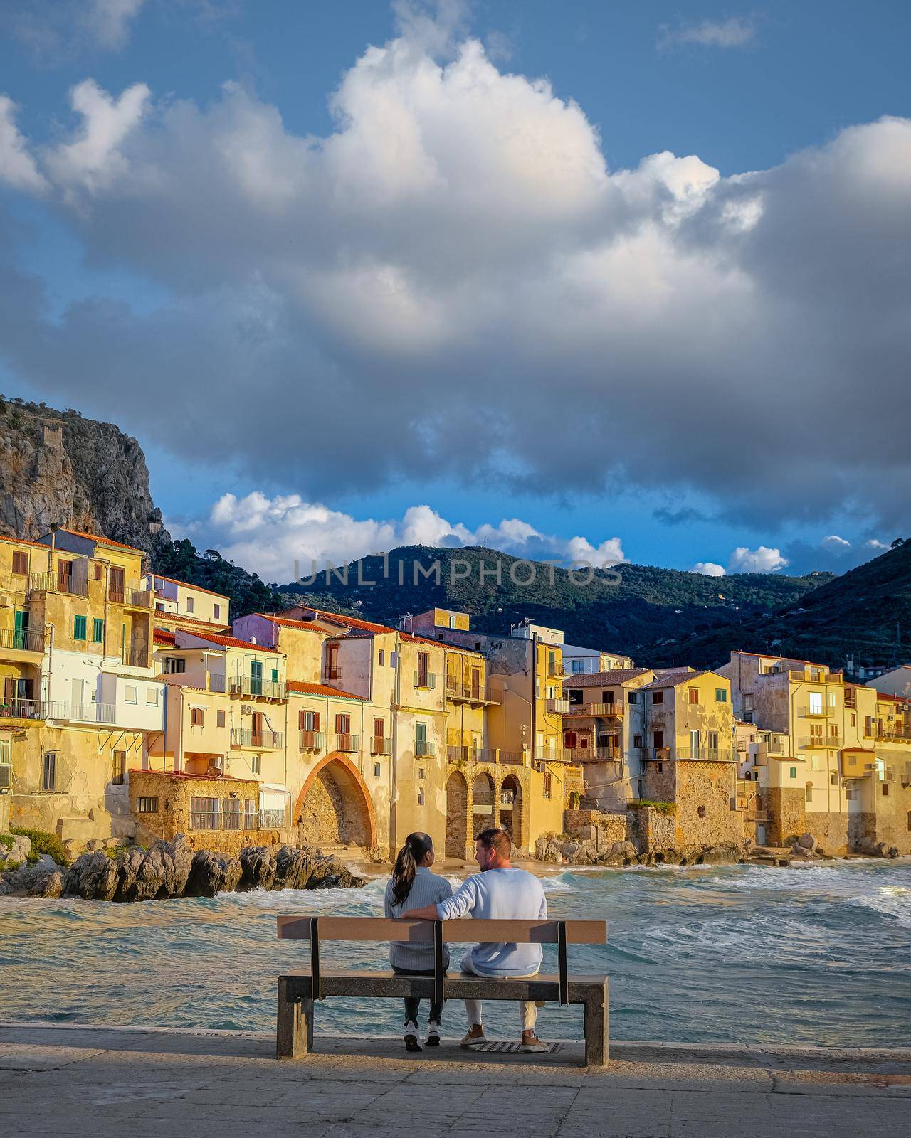 Cefalu, medieval village of Sicily island, Province of Palermo, Italy by fokkebok