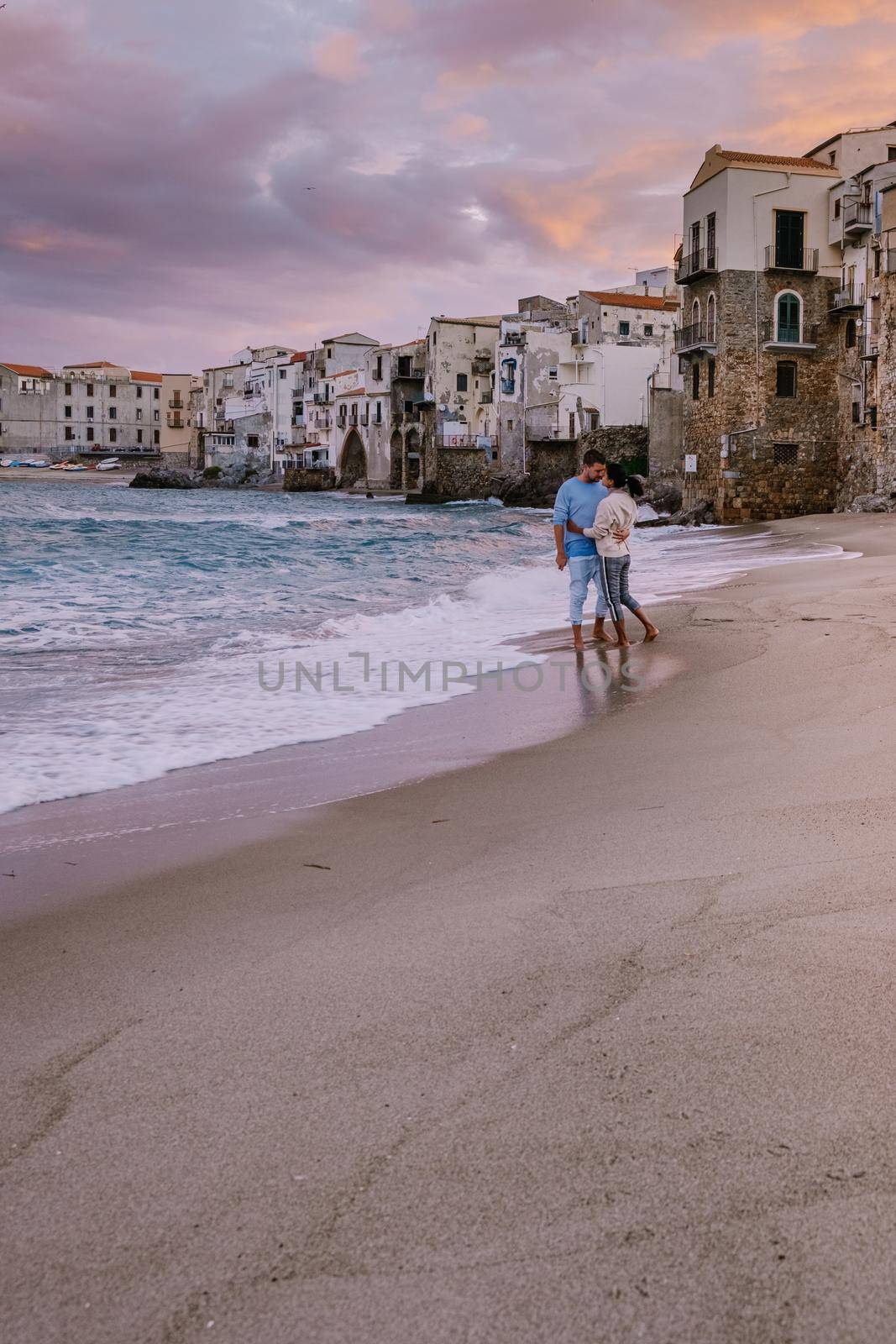 Cefalu, medieval village of Sicily island, Province of Palermo, Italy by fokkebok