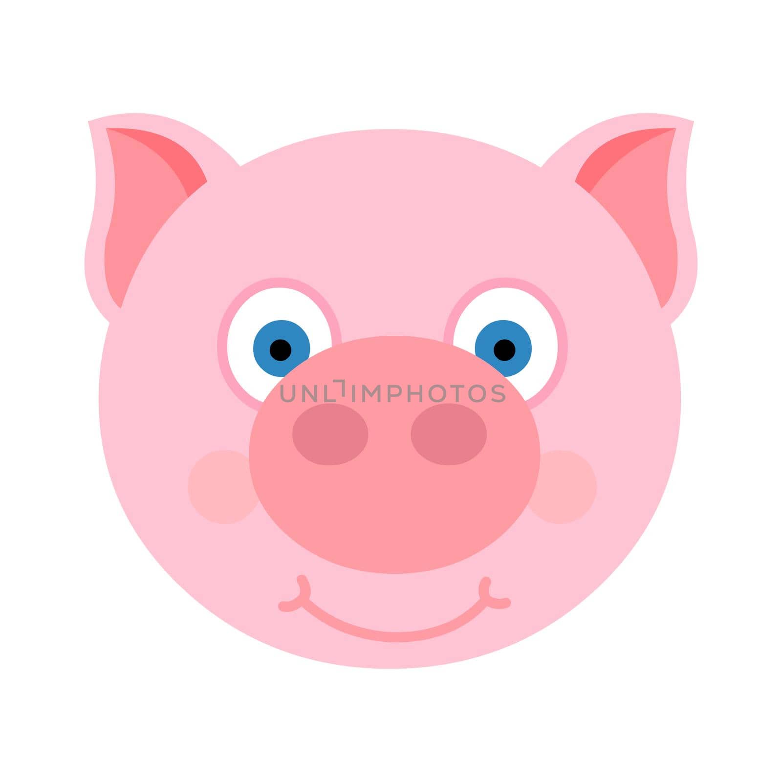 Cute piggy face