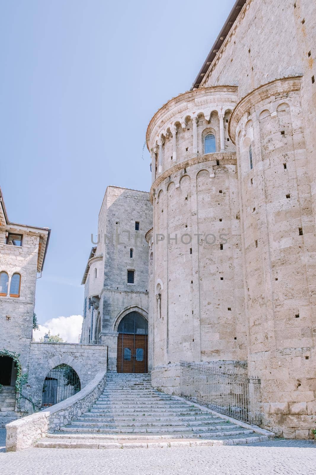 Scenic sight in Anagni, province of Frosinone, Lazio, central Italy Europe