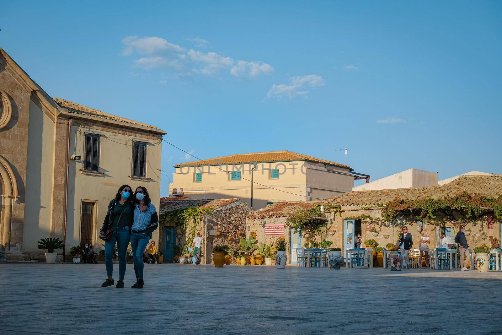 The picturesque village of Marzamemi, in the province of Syracuse, Sicily by fokkebok