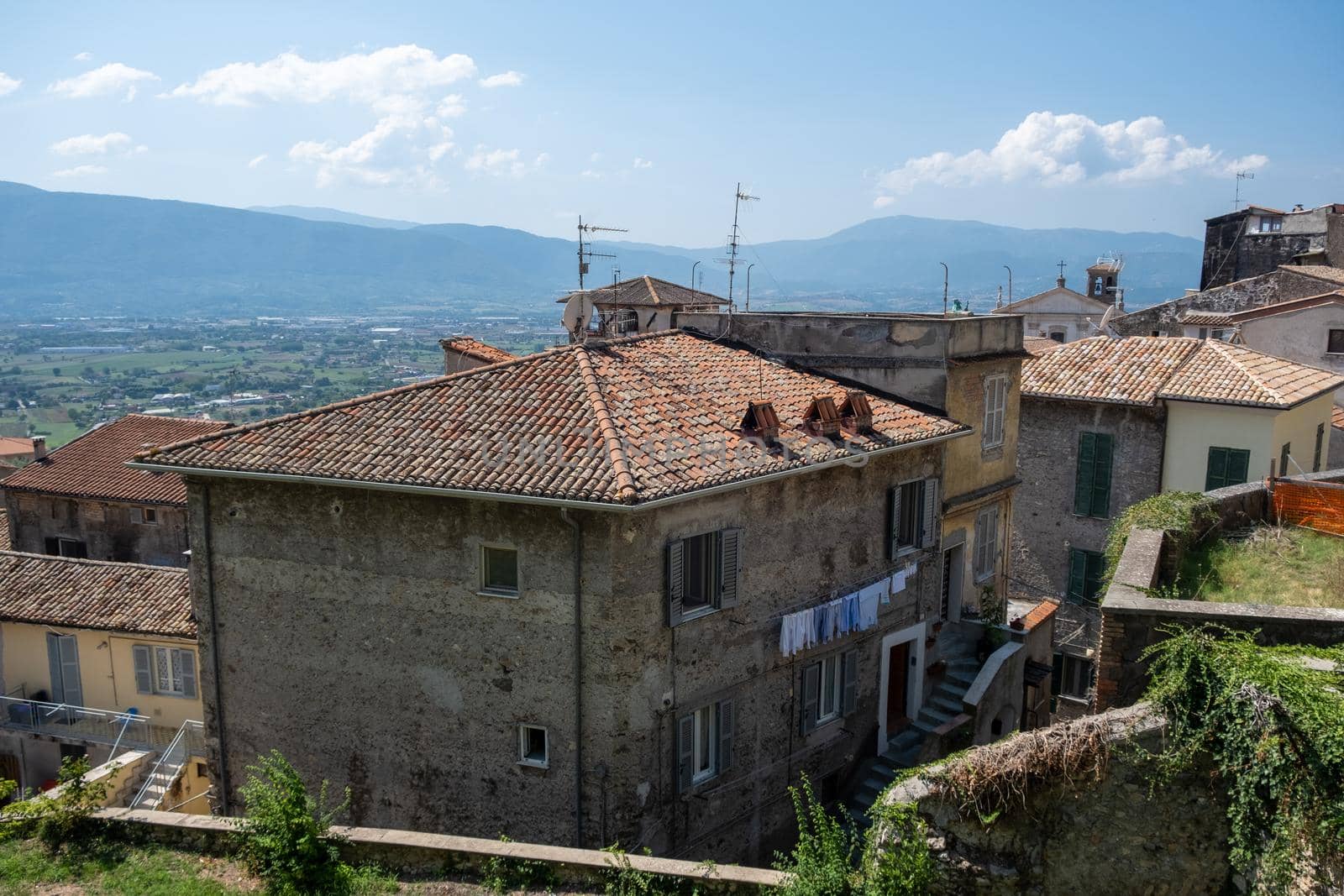 Scenic sight in Anagni, province of Frosinone, Lazio, central Italy Europe