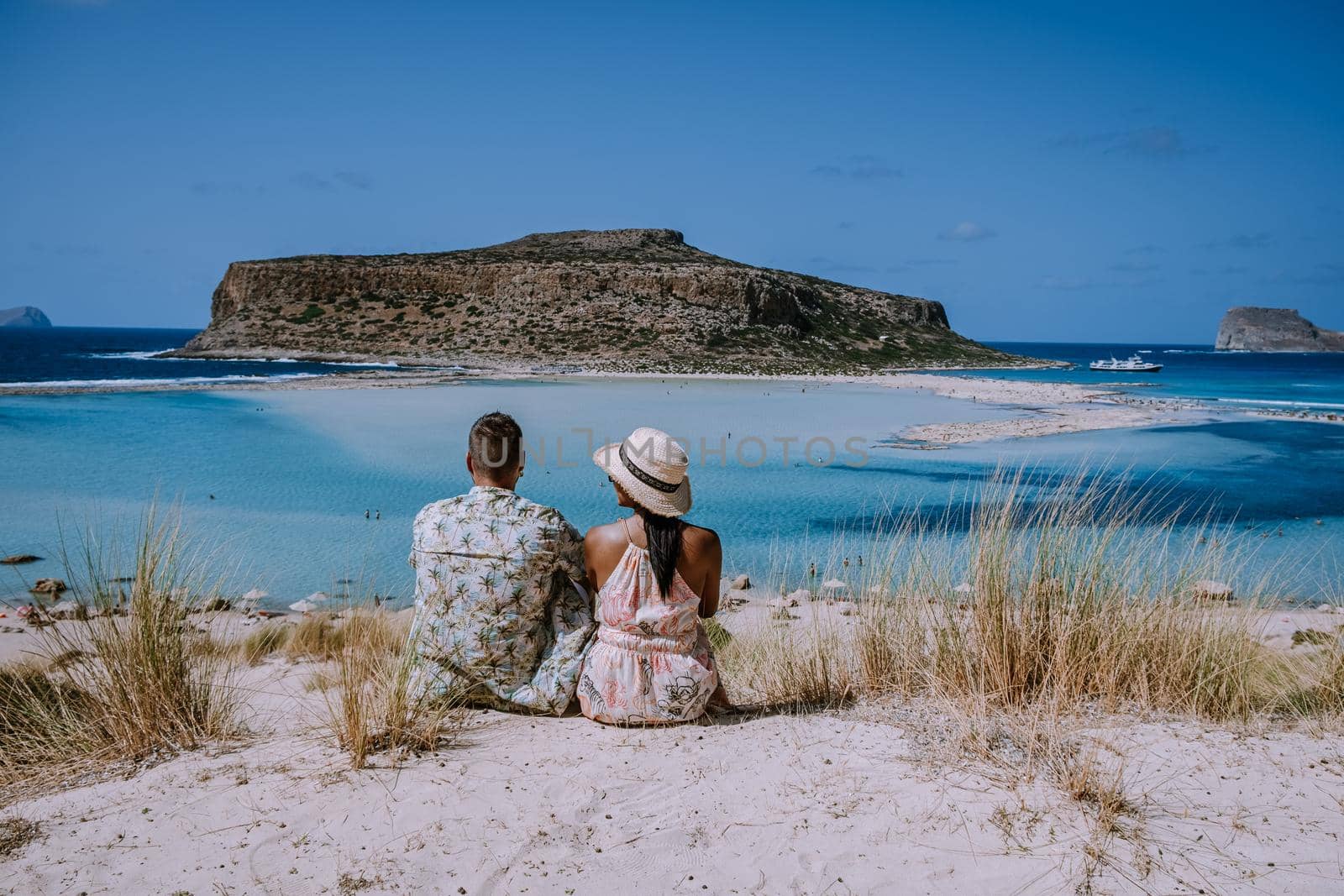 Balos Beach Cret Greece, Balos beach is on of the most beautiful beaches in Greece at the Greek Island  by fokkebok