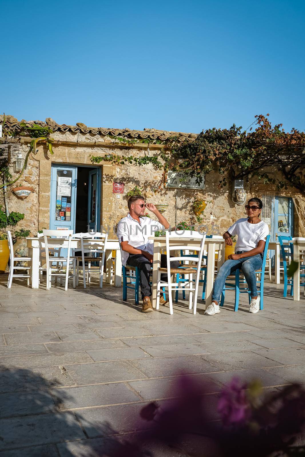 The picturesque village of Marzamemi, in the province of Syracuse, Sicily by fokkebok