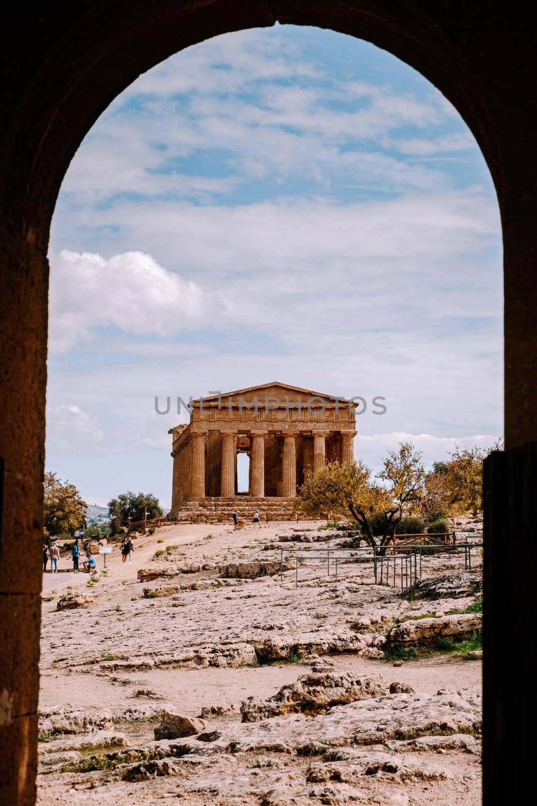 Valley of the Temples at Agrigento Sicily, Italy by fokkebok