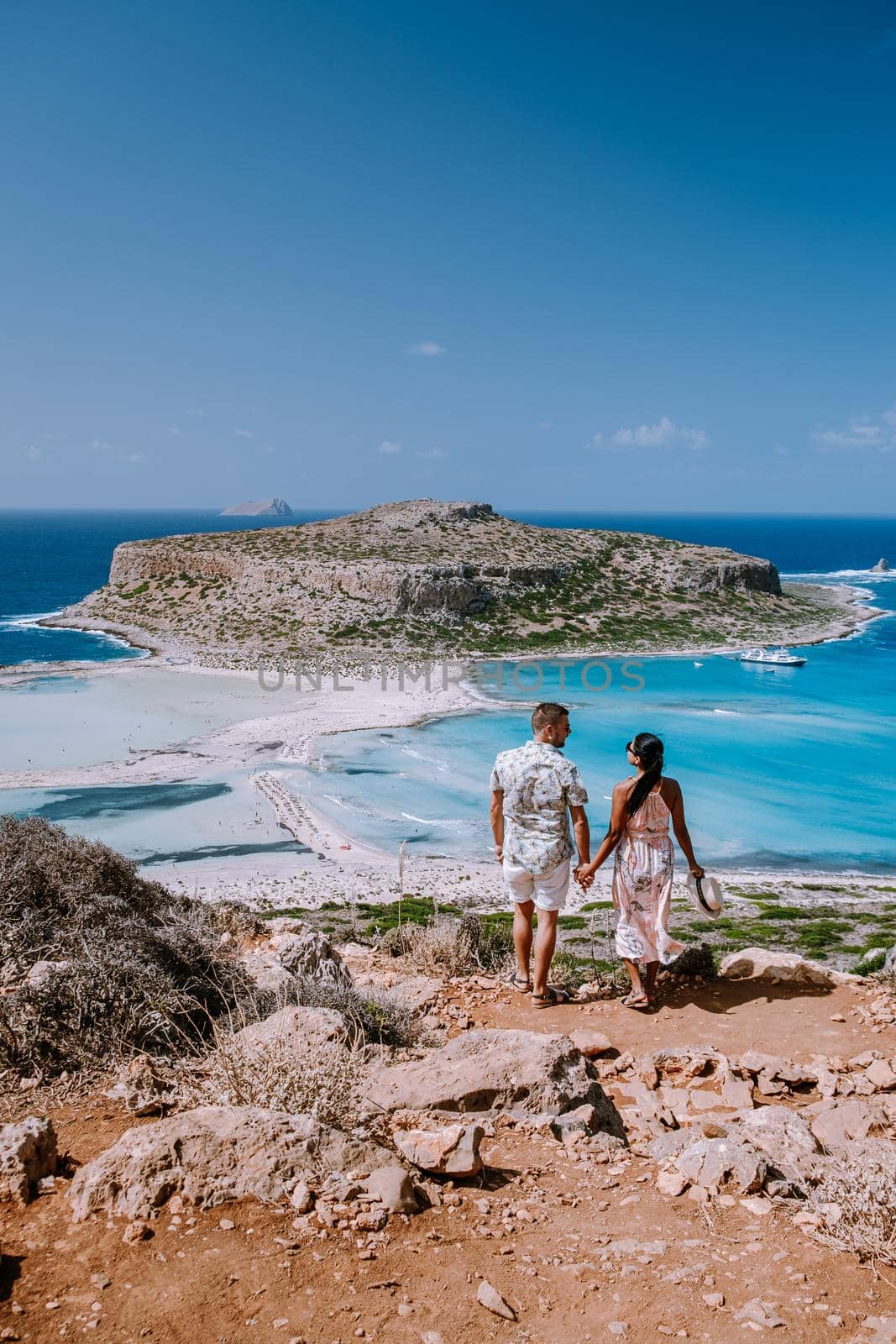 Balos Beach Cret Greece, Balos beach is on of the most beautiful beaches in Greece at the Greek Island  by fokkebok