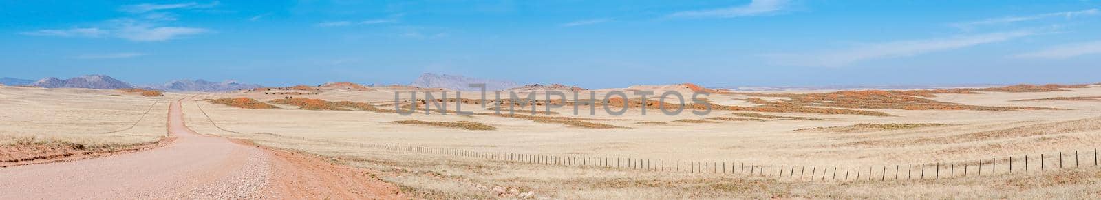 Panorama on road C14 south of the Tropic of Capricorn by dpreezg
