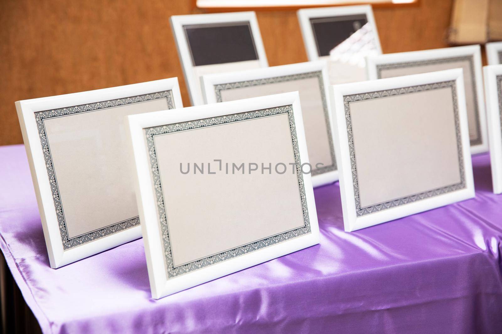 Set of empty certificate frames and borders by ferhad