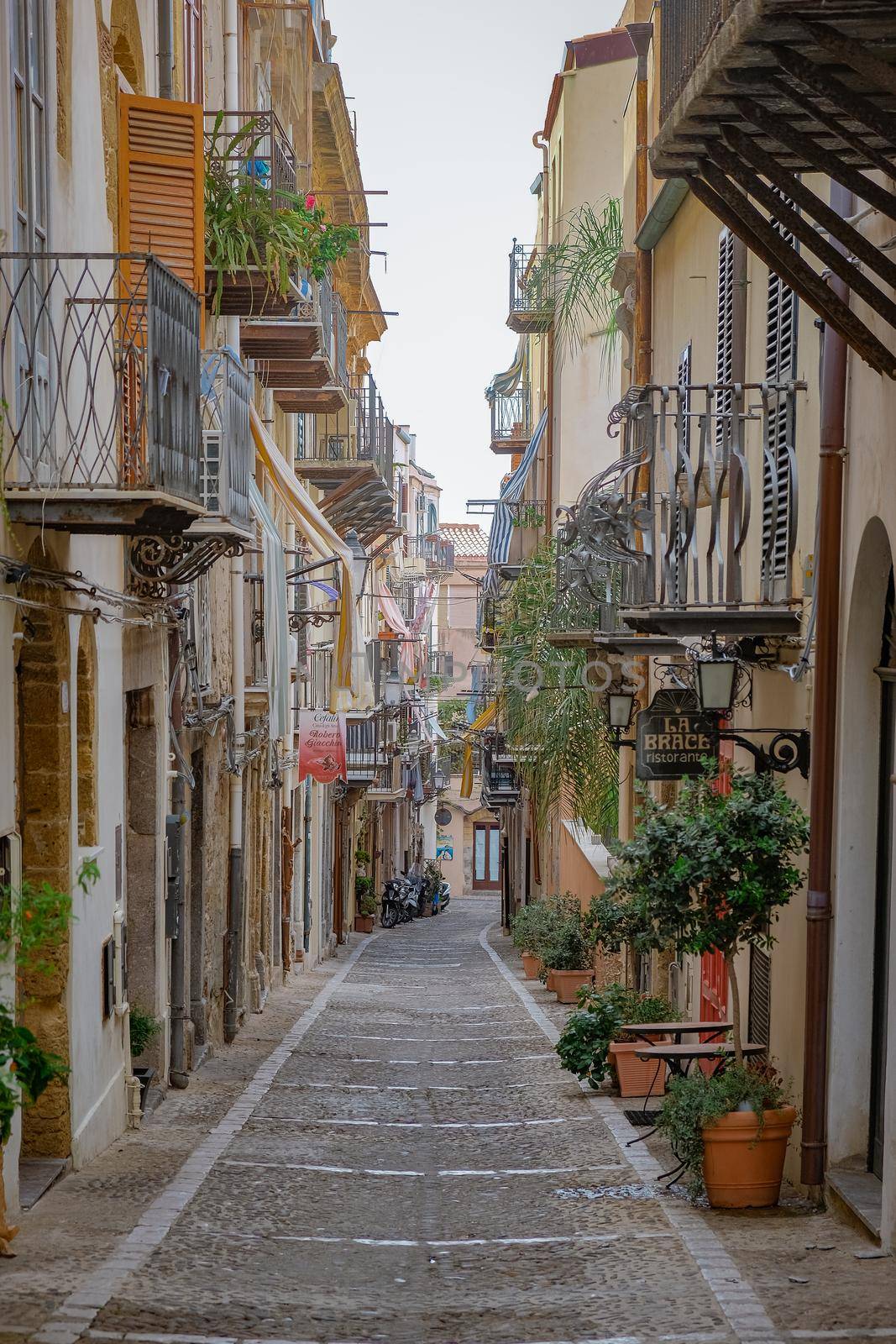 Cefalu, medieval village of Sicily island, Province of Palermo, Italy by fokkebok