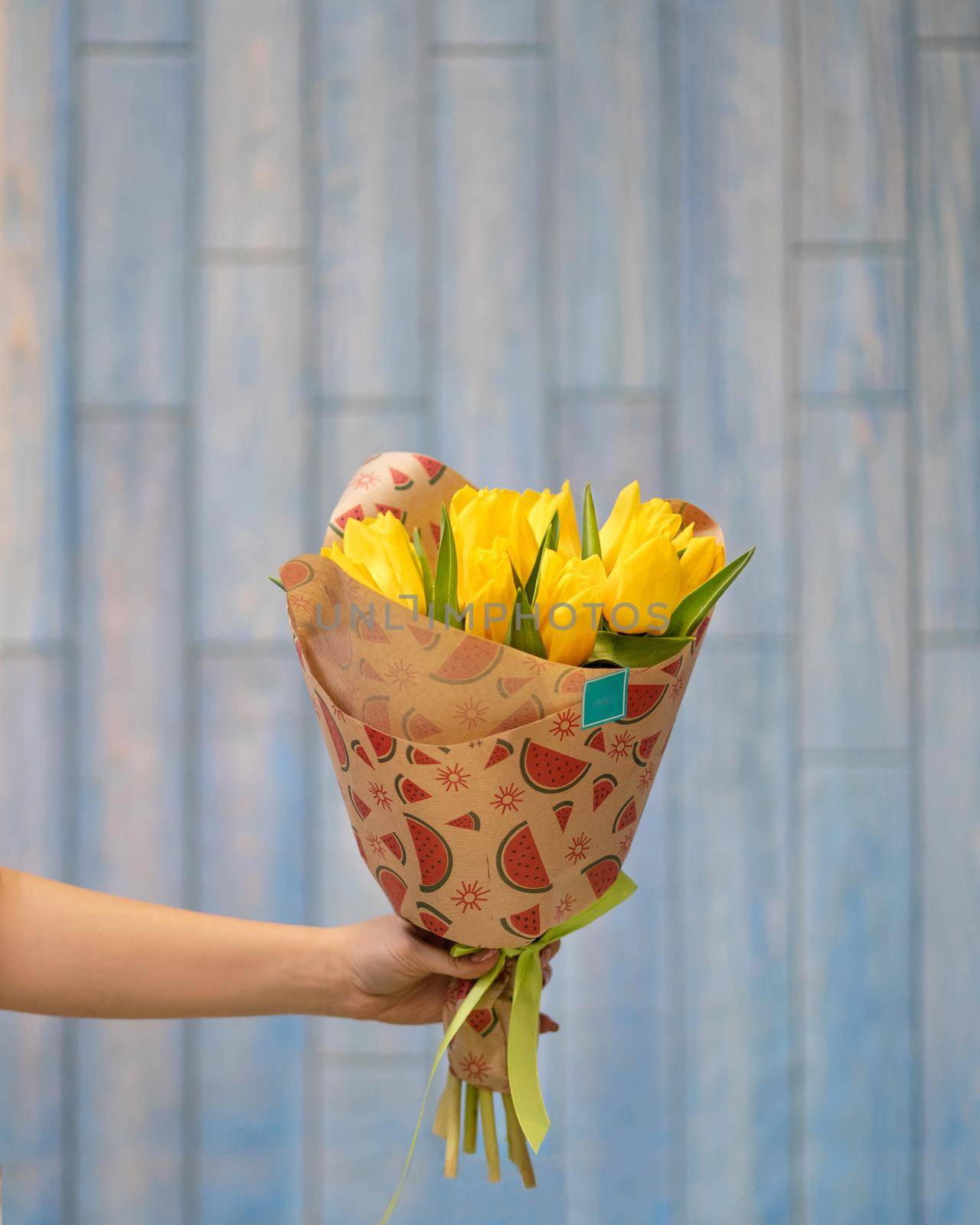 Yellow Dutch Iris Golden Beauty flower by ferhad