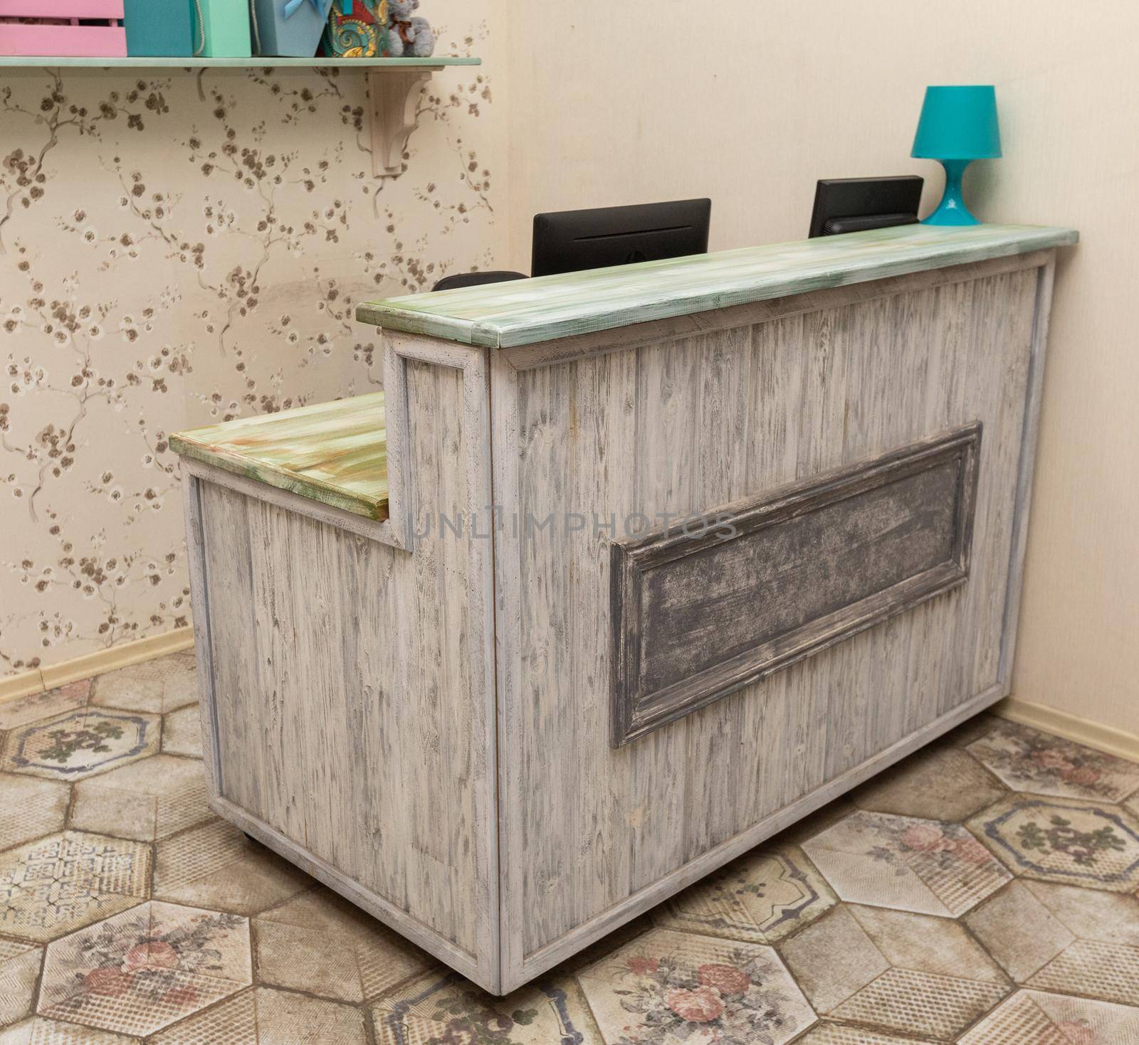 PC desk, table, stool, drawer at store by ferhad