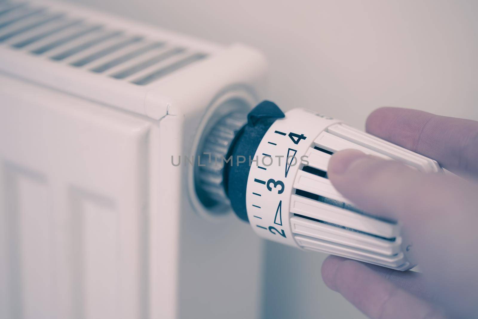 Close up picture of a heat regulator.