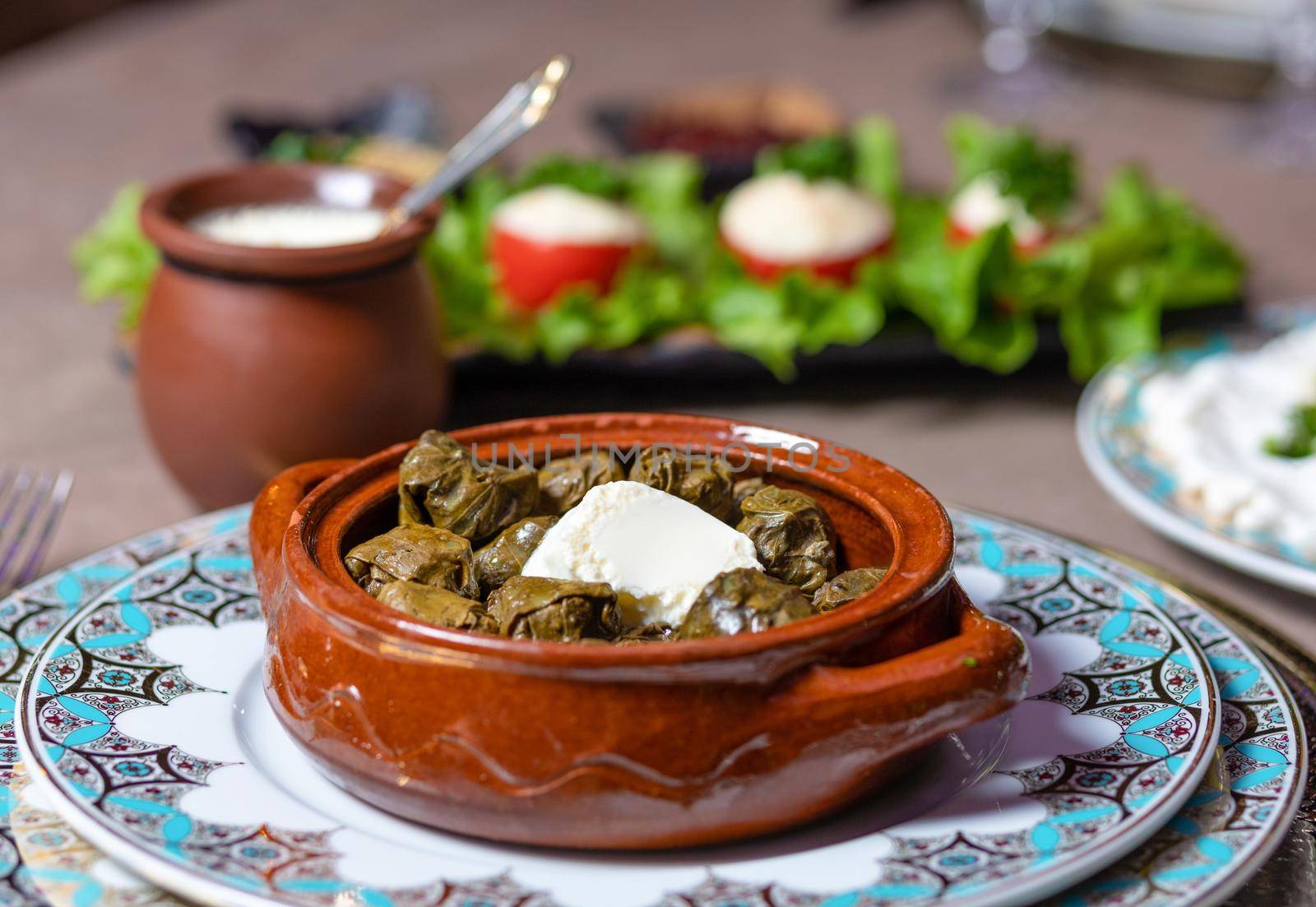 Dolma meal, Azerbaijani meal close up by ferhad