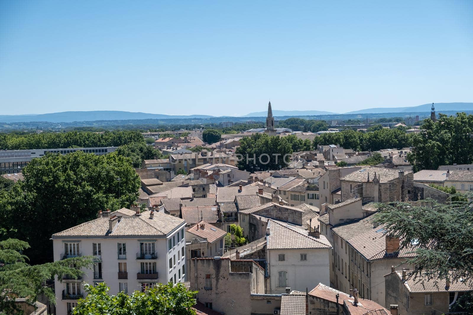Avignon Southern France, Ancient Popes Palace, Saint-Benezet, Avignon, Provence, France by fokkebok