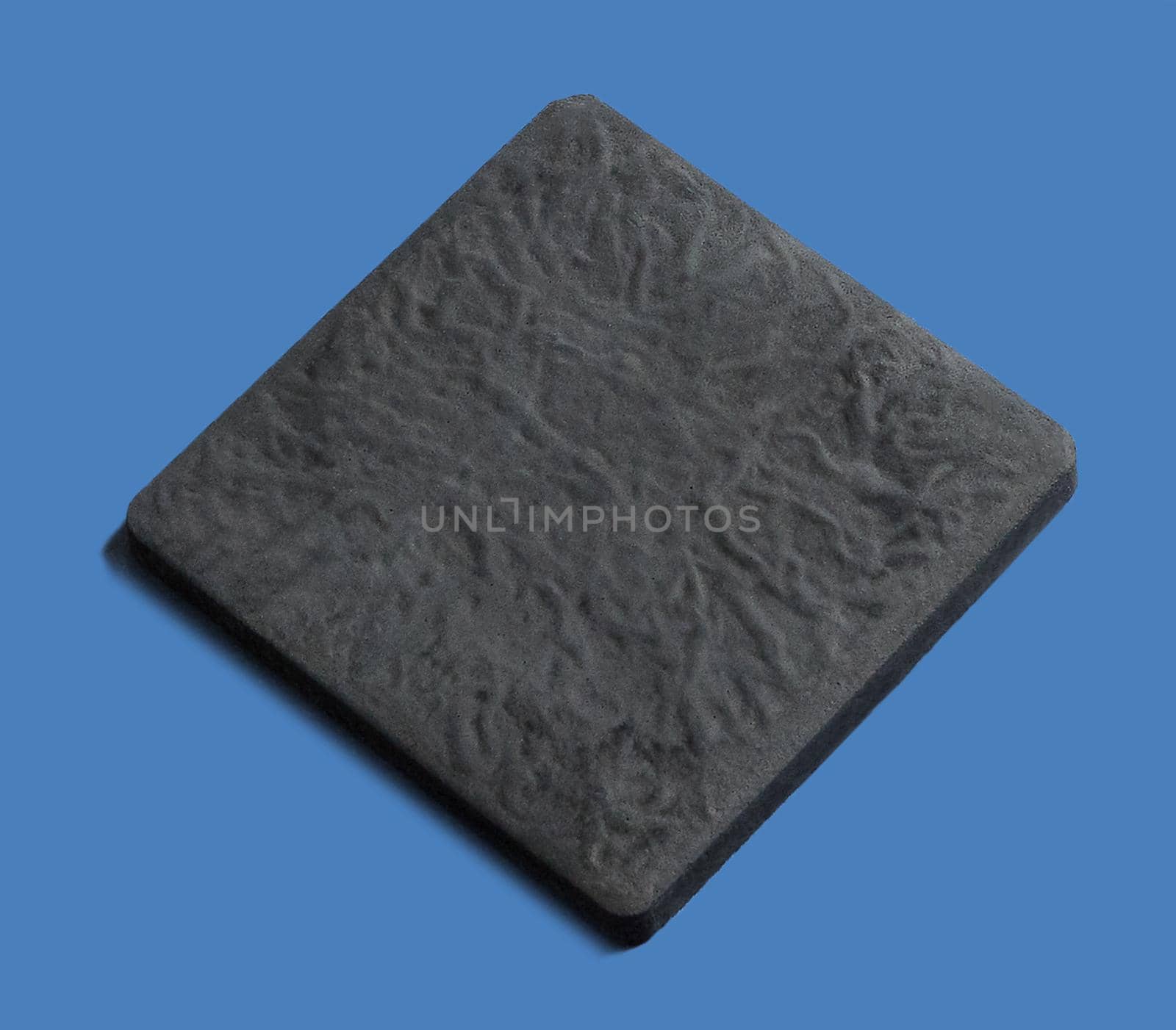 A sample of ground, wall stone shape on the unicolour background by ferhad